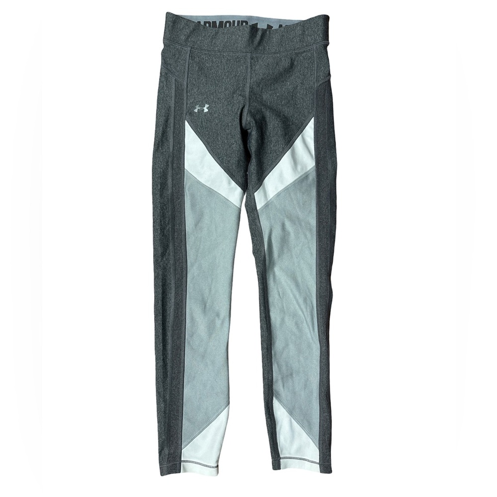 Under Armour Charcoal White Athletic Leggings